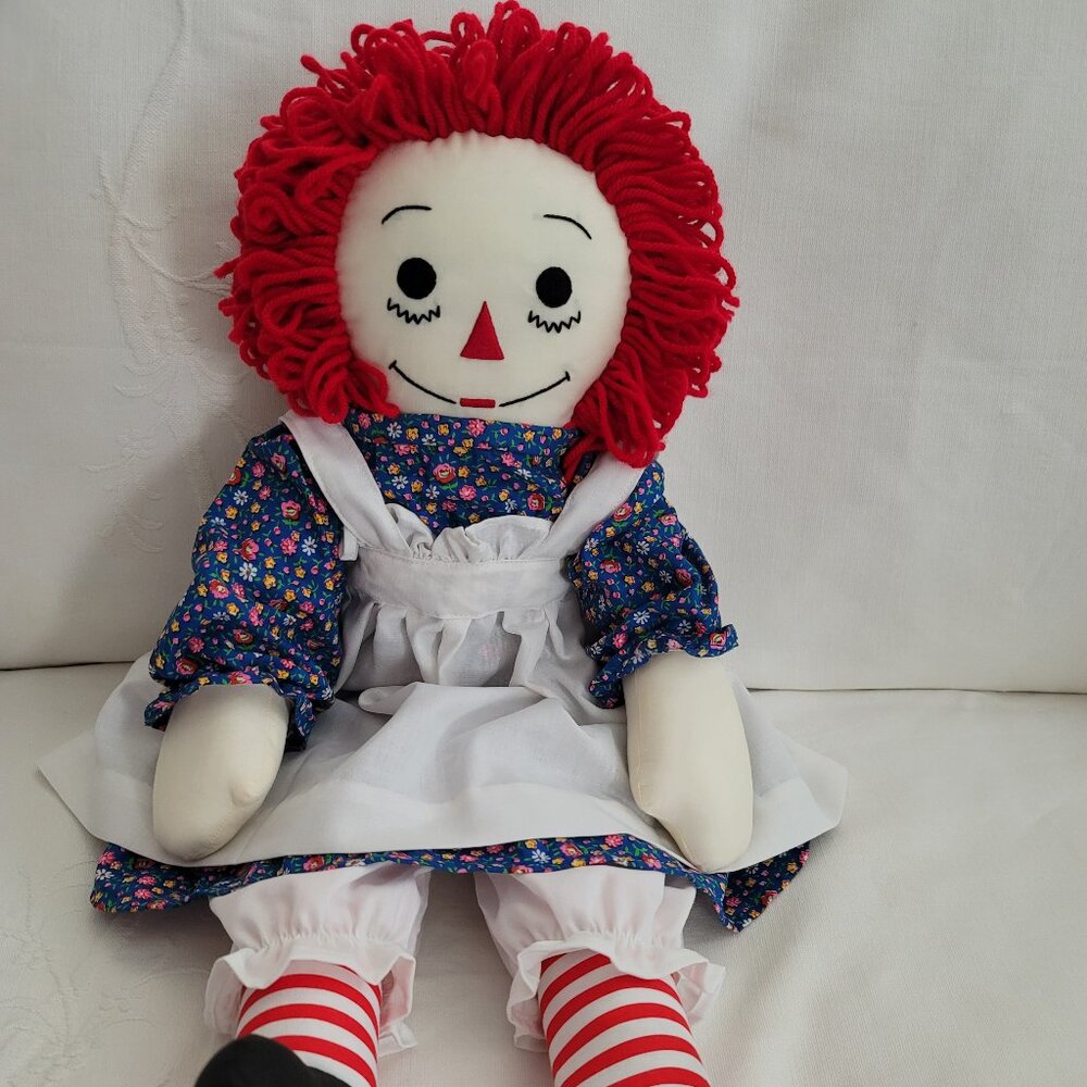 Handmade  "New" Raggedy Ann Doll 25 "